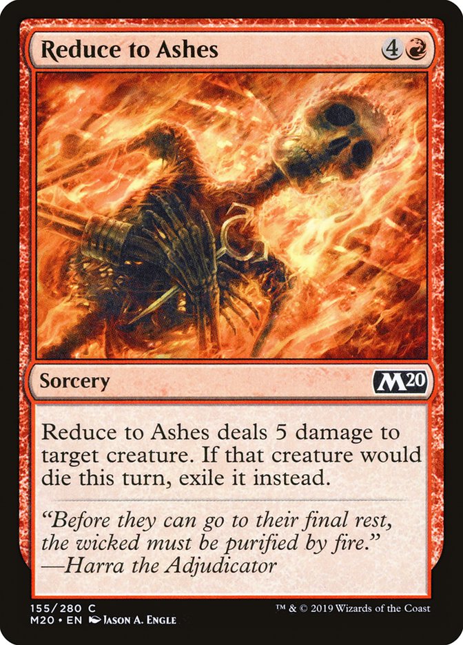 Reduce to Ashes [Core Set 2020] | Gaming Infinity