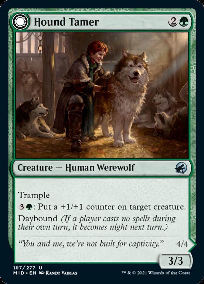 Hound Tamer // Untamed Pup [Innistrad: Midnight Hunt] | Gaming Infinity