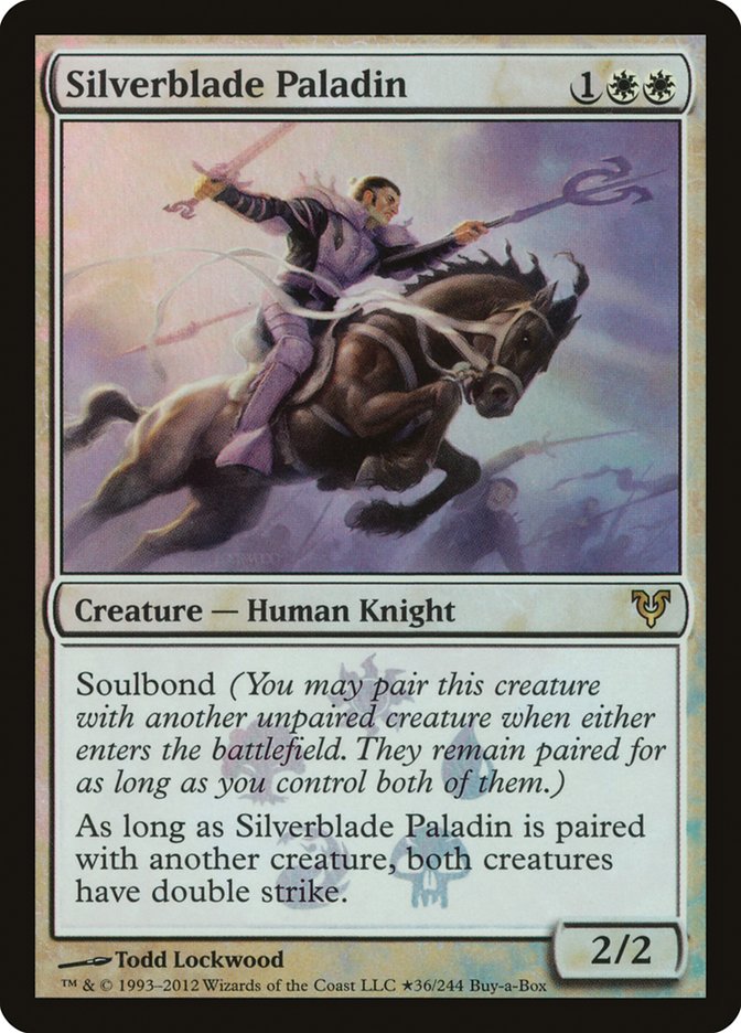 Silverblade Paladin (Buy-A-Box) [Avacyn Restored Promos] | Gaming Infinity