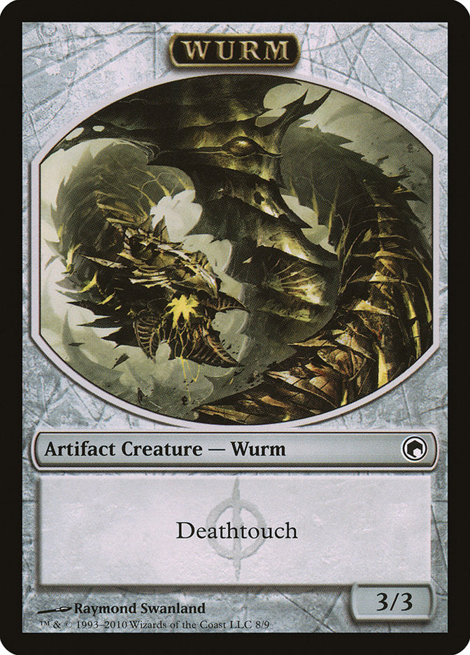 Wurm (Deathtouch) [Scars of Mirrodin Tokens] | Gaming Infinity