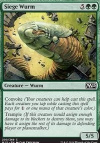 Siege Wurm [Magic 2015] | Gaming Infinity