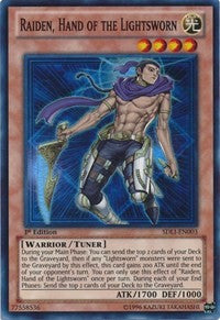 Raiden, Hand of the Lightsworn [Structure Deck: Realm of Light] [SDLI-EN003] | Gaming Infinity