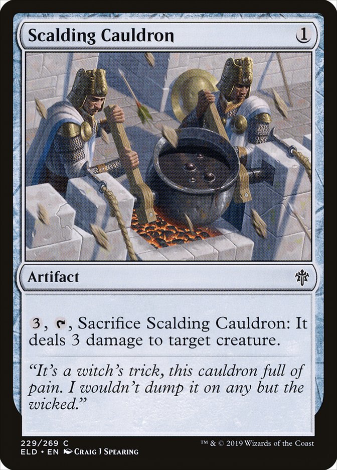 Scalding Cauldron [Throne of Eldraine] | Gaming Infinity