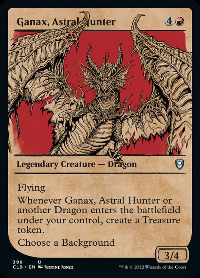 Ganax, Astral Hunter (Showcase) [Commander Legends: Battle for Baldur's Gate] | Gaming Infinity