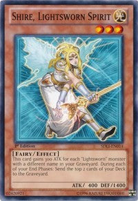 Shire, Lightsworn Spirit [Structure Deck: Realm of Light] [SDLI-EN014] | Gaming Infinity