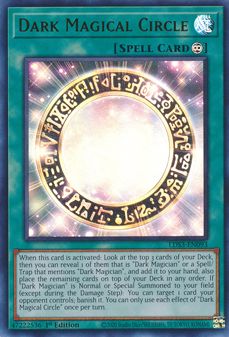 Dark Magical Circle [LDS3-EN093] Ultra Rare | Gaming Infinity