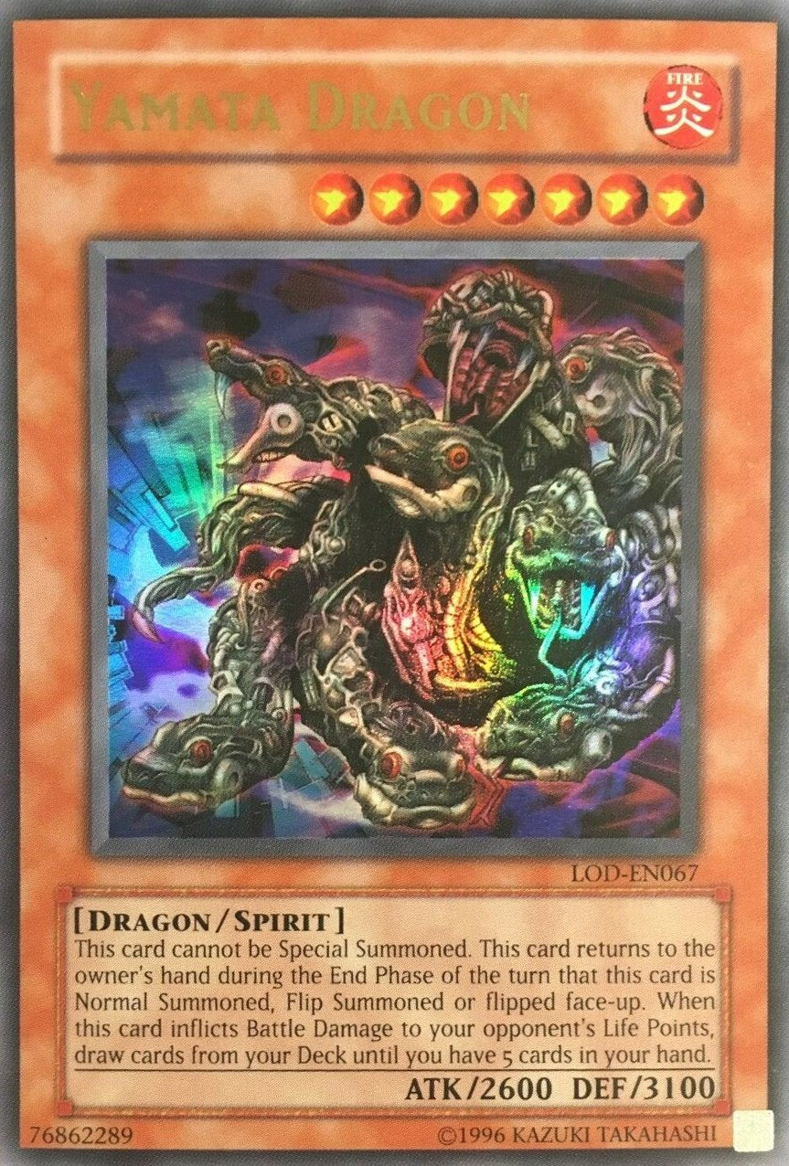 Yamata Dragon [LOD-EN067] Ultra Rare | Gaming Infinity