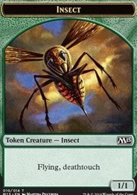 Insect Token (Deathtouch) [Magic 2015 Tokens] | Gaming Infinity