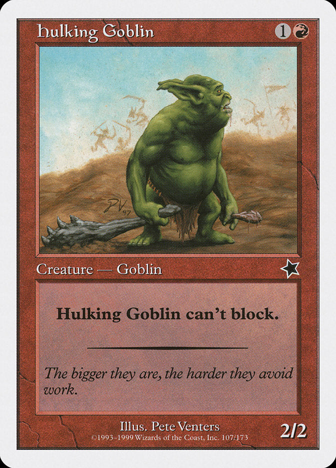 Hulking Goblin [Starter 1999] | Gaming Infinity