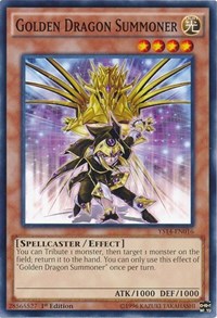 Golden Dragon Summoner [Super Starter: Space-Time Showdown] [YS14-EN016] | Gaming Infinity