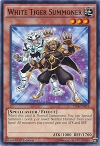 White Tiger Summoner [Super Starter: Space-Time Showdown] [YS14-EN019] | Gaming Infinity