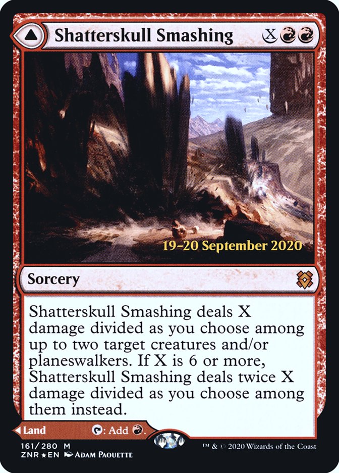 Shatterskull Smashing // Shatterskull, the Hammer Pass  [Zendikar Rising Prerelease Promos] | Gaming Infinity