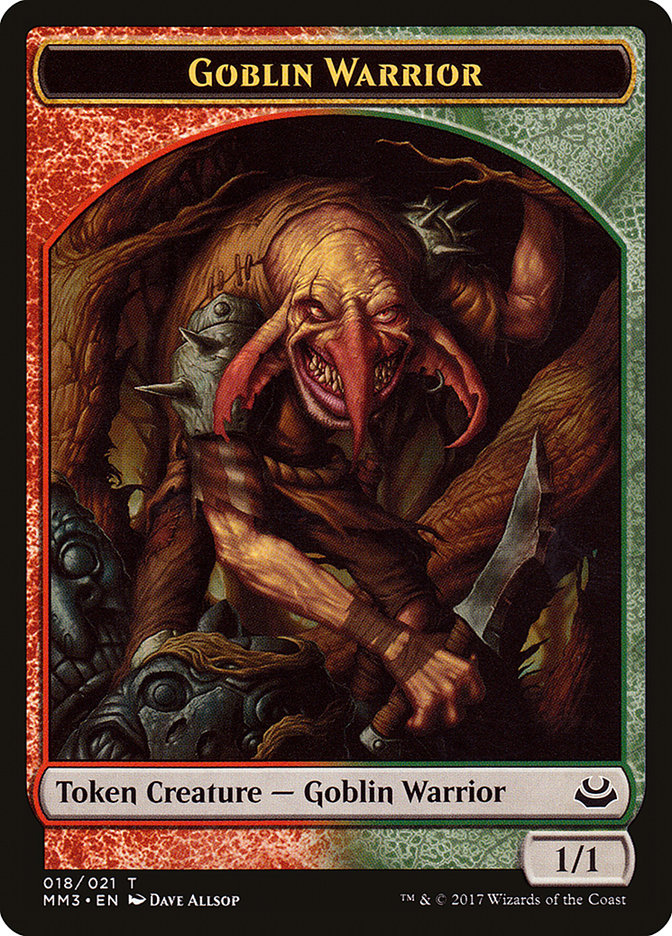 Goblin Warrior [Modern Masters 2017 Tokens] | Gaming Infinity