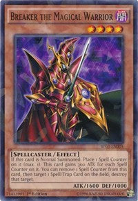 Breaker the Magical Warrior (Shatterfoil) [Battle Pack 3: Monster League] [BP03-EN005] | Gaming Infinity