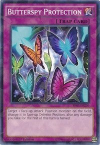 Butterspy Protection (Shatterfoil) [Battle Pack 3: Monster League] [BP03-EN230] | Gaming Infinity