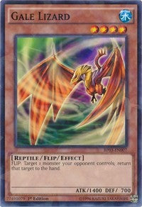 Gale Lizard (Shatterfoil) [Battle Pack 3: Monster League] [BP03-EN007] | Gaming Infinity