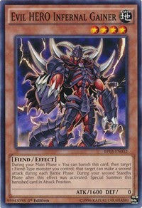 Evil HERO Infernal Gainer [Battle Pack 3: Monster League] [BP03-EN032] | Gaming Infinity