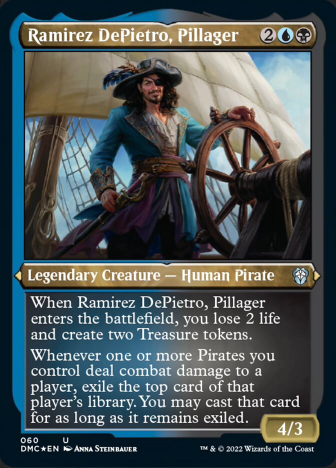 Ramirez DePietro, Pillager (Foil Etched) [Dominaria United Commander] | Gaming Infinity