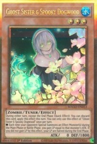 Ghost Sister & Spooky Dogwood (Alternate Art) [MAGO-EN013] Gold Rare | Gaming Infinity