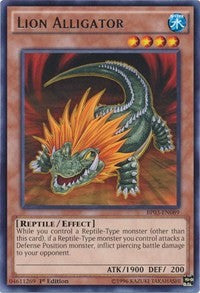 Lion Alligator [Battle Pack 3: Monster League] [BP03-EN089] | Gaming Infinity