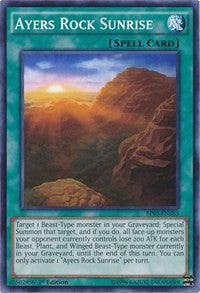 Ayers Rock Sunrise [Battle Pack 3: Monster League] [BP03-EN183] | Gaming Infinity