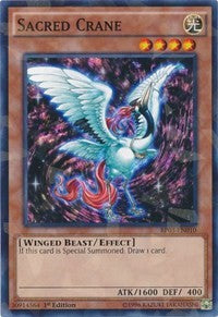 Sacred Crane (Shatterfoil) [Battle Pack 3: Monster League] [BP03-EN010] | Gaming Infinity