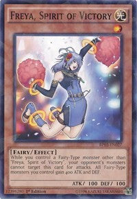 Freya, Spirit of Victory (Shatterfoil) [Battle Pack 3: Monster League] [BP03-EN027] | Gaming Infinity