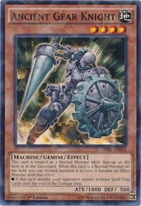 Ancient Gear Knight (Shatterfoil) [Battle Pack 3: Monster League] [BP03-EN033] | Gaming Infinity