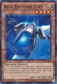 Blue Thunder T-45 (Shatterfoil) [Battle Pack 3: Monster League] [BP03-EN039] | Gaming Infinity