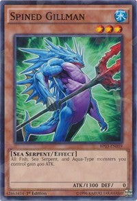 Spined Gillman (Shatterfoil) [Battle Pack 3: Monster League] [BP03-EN059] | Gaming Infinity