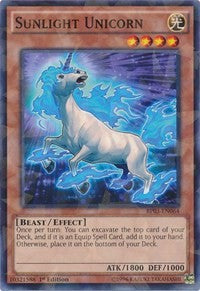 Sunlight Unicorn (Shatterfoil) [Battle Pack 3: Monster League] [BP03-EN064] | Gaming Infinity