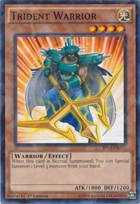Trident Warrior (Shatterfoil) [Battle Pack 3: Monster League] [BP03-EN075] | Gaming Infinity
