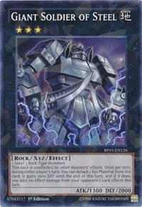 Giant Soldier of Steel (Shatterfoil) [Battle Pack 3: Monster League] [BP03-EN126] | Gaming Infinity