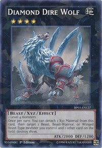 Diamond Dire Wolf (Shatterfoil) [Battle Pack 3: Monster League] [BP03-EN127] | Gaming Infinity