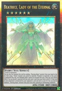 Beatrice, Lady of the Eternal [MAGO-EN035] Gold Rare | Gaming Infinity