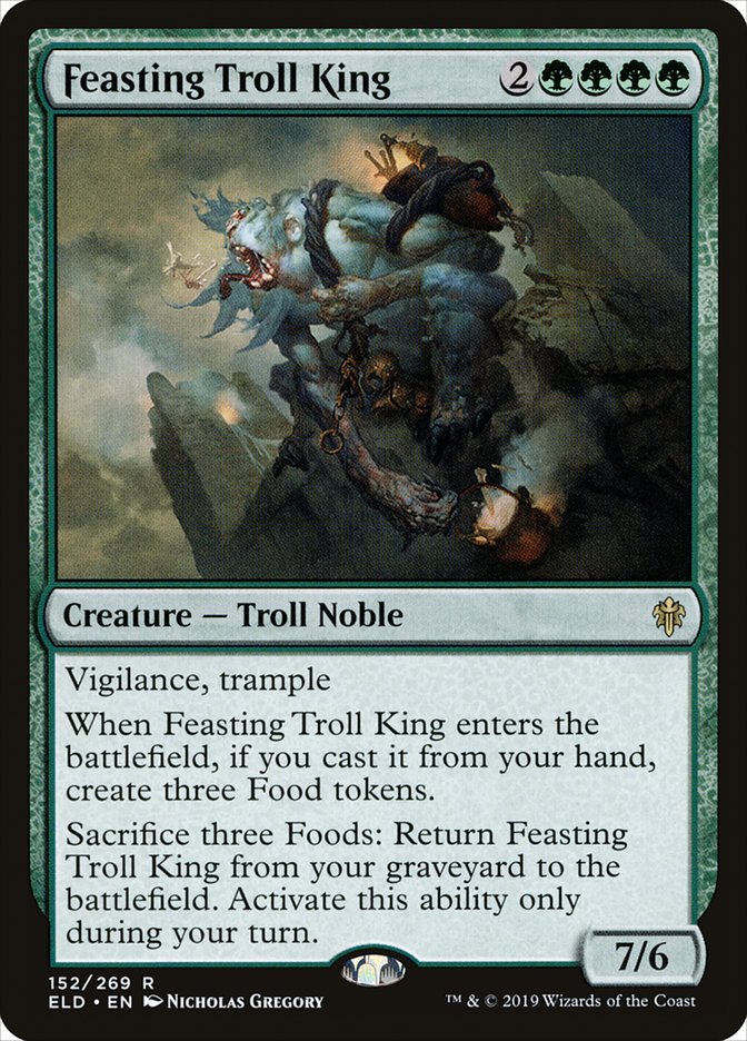 Feasting Troll King [Throne of Eldraine] | Gaming Infinity