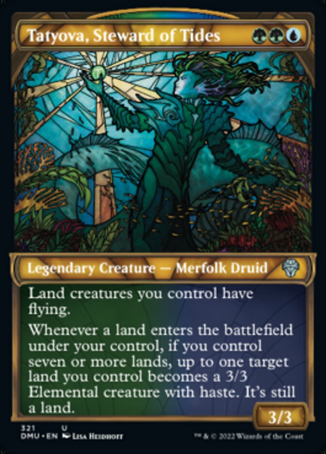 Tatyova, Steward of Tides (Showcase) [Dominaria United] | Gaming Infinity