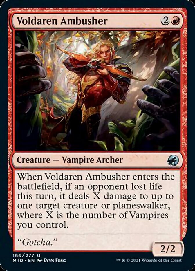 Voldaren Ambusher [Innistrad: Midnight Hunt] | Gaming Infinity