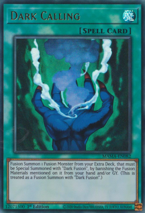 Dark Calling [MAMA-EN082] Ultra Rare | Gaming Infinity