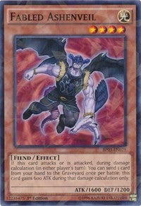 Fabled Ashenveil (Shatterfoil) [Battle Pack 3: Monster League] [BP03-EN079] | Gaming Infinity