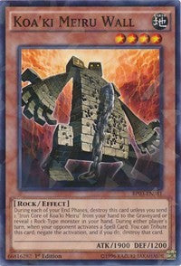 Koa'ki Meiru Wall (Shatterfoil) [Battle Pack 3: Monster League] [BP03-EN081] | Gaming Infinity