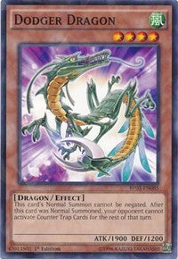 Dodger Dragon (Shatterfoil) [Battle Pack 3: Monster League] [BP03-EN085] | Gaming Infinity