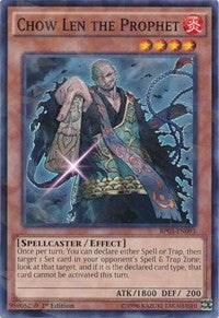 Chow Len the Prophet (Shatterfoil) [Battle Pack 3: Monster League] [BP03-EN093] | Gaming Infinity