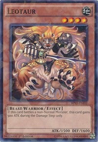 Leotaur (Shatterfoil) [Battle Pack 3: Monster League] [BP03-EN102] | Gaming Infinity