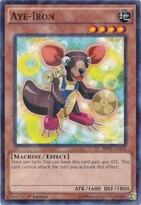 Aye-Iron (Shatterfoil) [Battle Pack 3: Monster League] [BP03-EN103] | Gaming Infinity