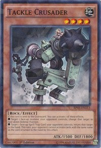 Tackle Crusader (Shatterfoil) [Battle Pack 3: Monster League] [BP03-EN113] | Gaming Infinity