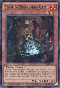 Master Craftsman Gamil (Shatterfoil) [Battle Pack 3: Monster League] [BP03-EN115] | Gaming Infinity