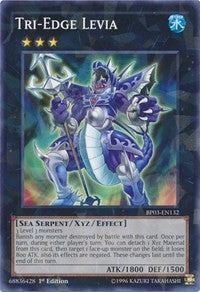 Tri-Edge Levia (Shatterfoil) [Battle Pack 3: Monster League] [BP03-EN132] | Gaming Infinity