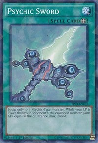 Psychic Sword (Shatterfoil) [Battle Pack 3: Monster League] [BP03-EN163] | Gaming Infinity