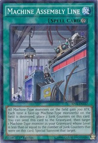 Machine Assembly Line (Shatterfoil) [Battle Pack 3: Monster League] [BP03-EN167] | Gaming Infinity